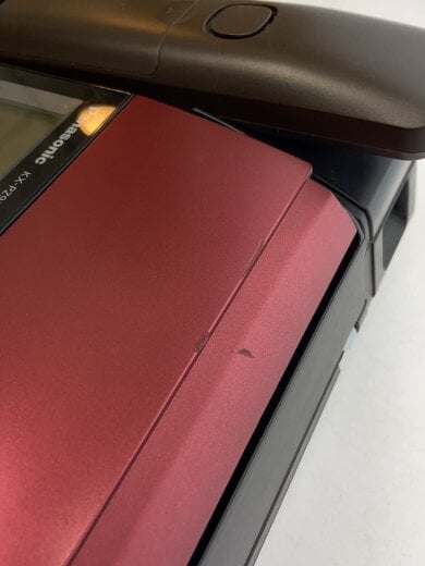 商品画像：FAX電話 おたっくす KX-PZ910DL-R [ボルドーレッド]/2017年製 6