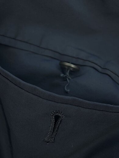 画像：FUMITO GANRYUテーパードリングベルトパンツ/ボトム/L/ナイロン/NVY/FU3-PA-397