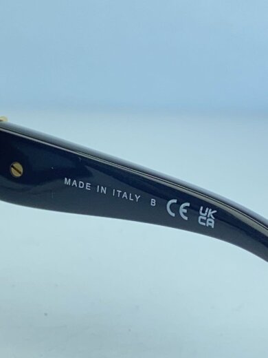 商品画像：スクエアシェイプアイウェアー/BLK×ゴールド/GRY/レディース/5533-A 5