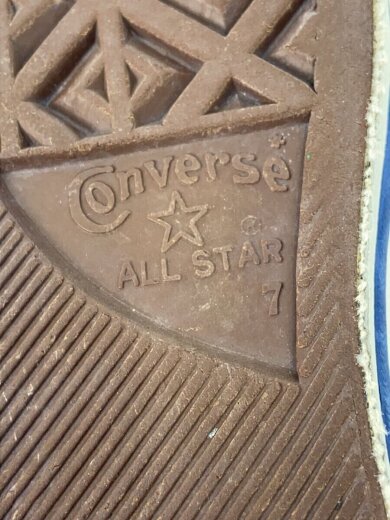 商品画像：90S/USA製/ALLSTAR/ローカットスニーカー/US7/WHT/キャンバス 5