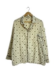 RESTWELL/70-80s/パジャマシャツ/長袖シャツ/CRM/総柄