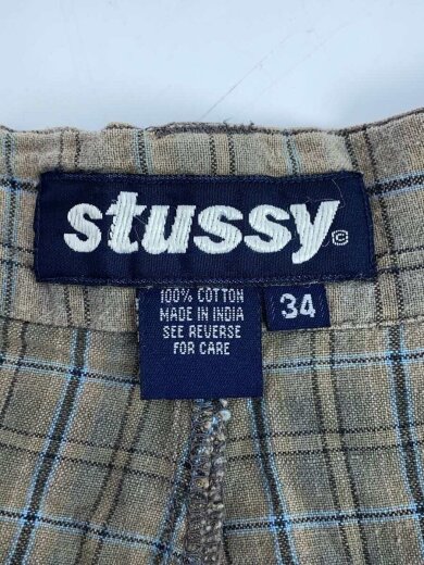 商品画像：90s/ハーフパンツ/34/コットン/GRY/チェック// 4