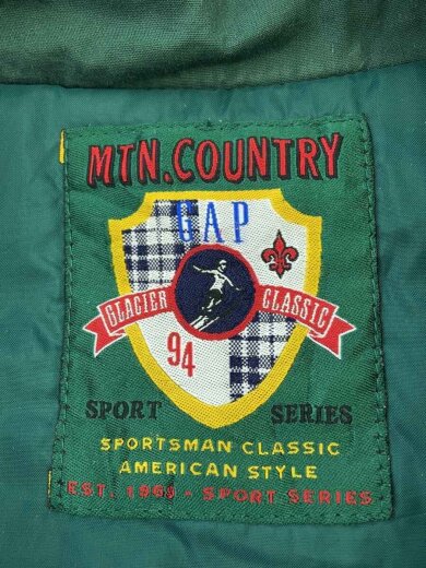 商品画像：old gap/ハーフジップ/アノラックパーカー/XL/コットン/RED/チェック 3