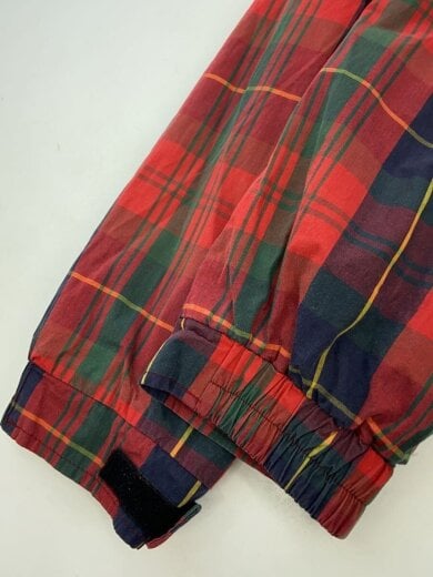 商品画像：old gap/ハーフジップ/アノラックパーカー/XL/コットン/RED/チェック 5