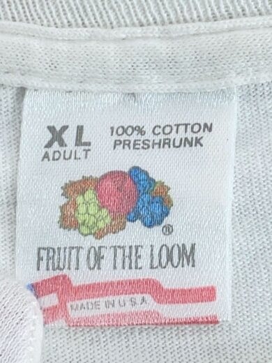 商品画像：90s/USA製/Tシャツ/XL/コットン/WHT/プリント 3