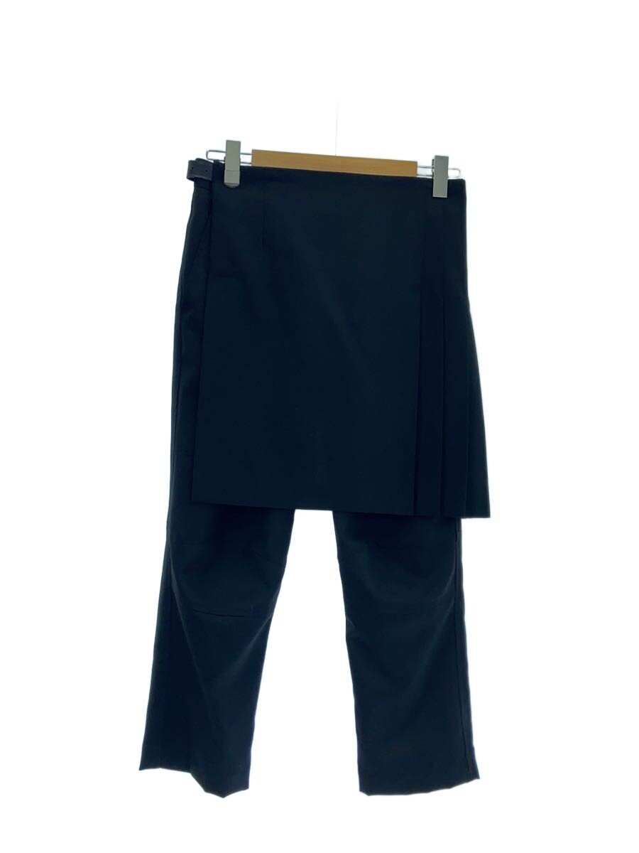 BLACK COMME des GARCONS / 13AW/スカートレイヤードラップパンツ /ボトム/XS/ウール/BLK/1L-P026