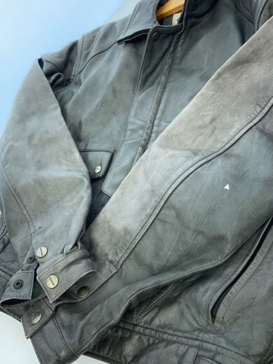 商品画像：レザージャケット・ブルゾン/L/レザー/GRY 8