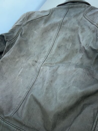 商品画像：レザージャケット・ブルゾン/L/レザー/GRY 9