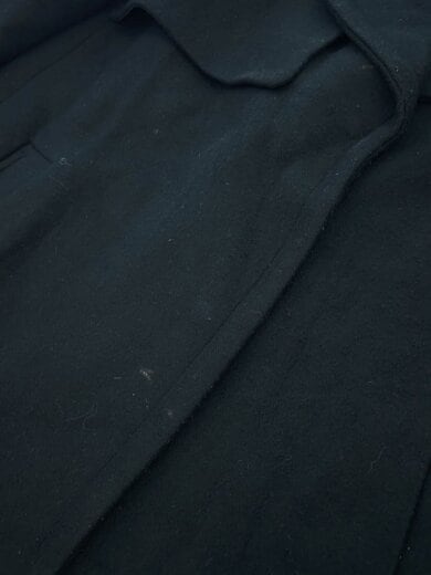 商品画像：ロングコート/L/ウール/BLK/無地 6