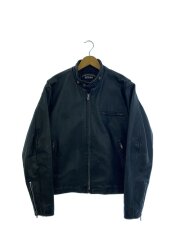 レザージャケット・ブルゾン/40/レザー/BLK