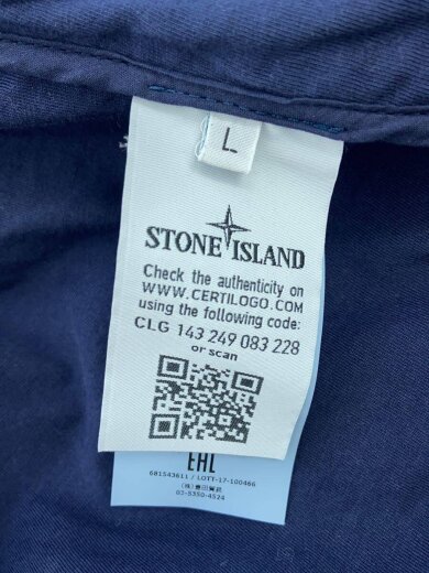 商品画像：ジップアップジャケット/L/ポリエステル/BLU/無地 4