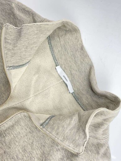 商品画像：コットン ウラケ ハイネック ジッププルオーバー/GRY/5412-214-0132 6