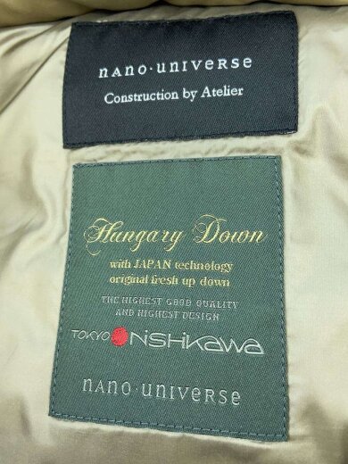 商品画像：NISHIKAWA DOWN/ダウンベスト/CML/無地 3