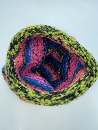 商品画像：ニットキャップ/バラクラバ/マルチカラー/メンズ/ピンク 3