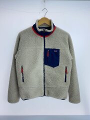 クラシック・レトロX/ボアフリース/ジャケット/XXL/ポリエステル/BEG/無地/65625