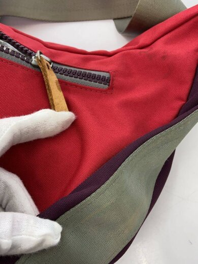 商品画像：ショルダーバッグ/RED/無地 8