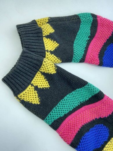 商品画像：スプラトゥーン/ニット・セーター(厚手)/M/コットン/マルチカラー/総柄 5