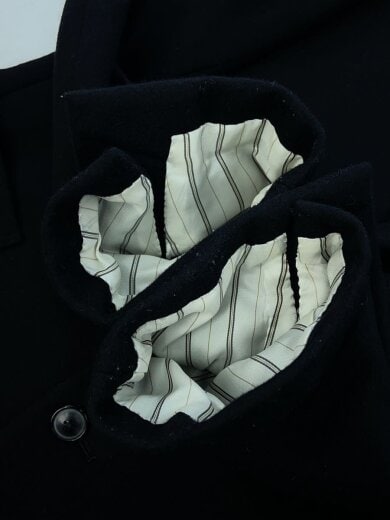 商品画像：テーラードジャケット/38/ウール/BLK/無地 8