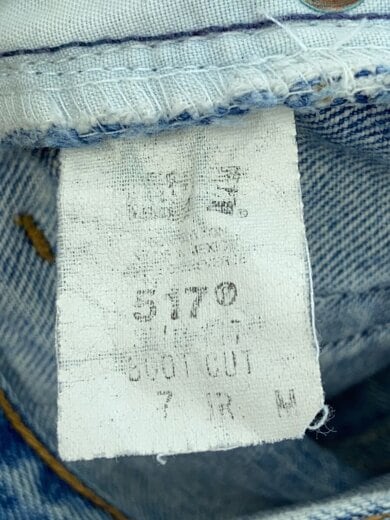 商品画像：00s/517/ボタン裏230/ブーツカット/デニムパンツ/ボトム/コットン/IDG/無地 5