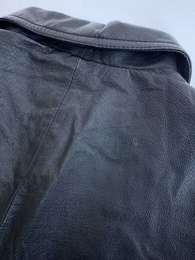 商品画像：clio/レザーテーラードジャケツト/8/レザー/BLK/無地 8