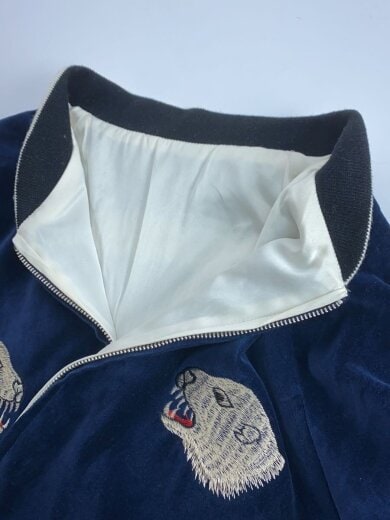 商品画像：別珍/リバーシブル/スカジャン/L/コットン/NVY 5