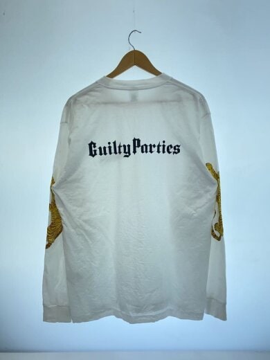 商品画像：TIM LEHI/WASHED HEAVY WEIGHT/長袖Tシャツ/M/コットン/WHT/プリント 2