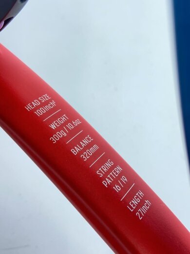 画像：YONEXVCORE 100/硬式テニスラケット/ラケット/スポーツ/RED7