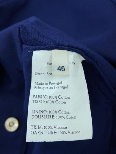 商品画像：Freestyle Shirt/ベースボールシャツ/半袖シャツ/46/コットン/NVY 4