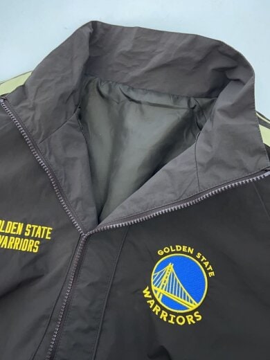 商品画像：GOLDEN STATE WARRIORS/ナイロンジャケット/L/ナイロン/BRW 7