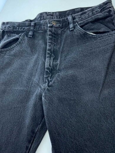 商品画像：ブラックデニムパンツ/35/コットン/BLK/無地 7