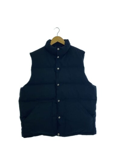商品画像：Fake Suede Down Vest/ダウンベスト/L/ポリエステル/BLK 1
