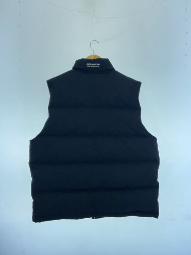 商品画像：Fake Suede Down Vest/ダウンベスト/L/ポリエステル/BLK 2