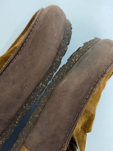 商品画像：スウェードモカシンシューズ/サンダル/28cm/BRW/スウェード 9