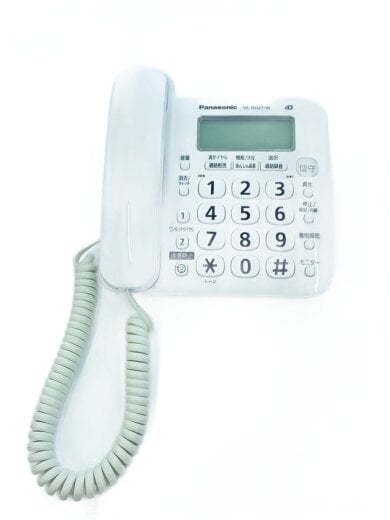 商品画像：デジタルコードレス電話機 VE-GD27DL-W/子機付き 1