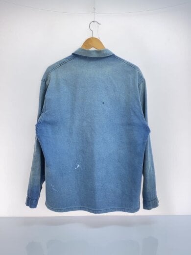 商品画像：60s/フレンチワーク/モールスキン/カバーオール/--/--/IDG/無地 2