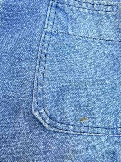 商品画像：60s/フレンチワーク/モールスキン/カバーオール/--/--/IDG/無地 5