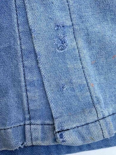 商品画像：60s/フレンチワーク/モールスキン/カバーオール/--/--/IDG/無地 6