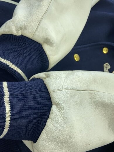 商品画像：CLASSIC SPORTS/スタジャン/金ボタン/NVY 9