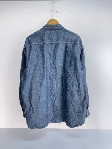 商品画像：NORMAN CHAMBRAY LS SHIRT/長袖シャツ/3/コットン/IDG/無地 2