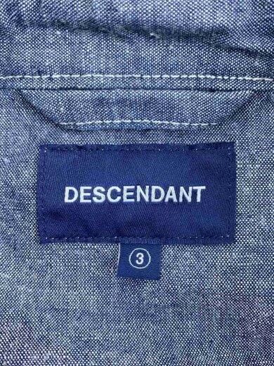 商品画像：NORMAN CHAMBRAY LS SHIRT/長袖シャツ/3/コットン/IDG/無地 3