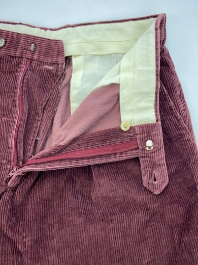 商品画像：USA製/TALON/コーディユロイパンツ/35/コットン/BRD/無地 3