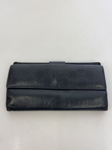 商品画像：長財布/BLK/無地/メンズ 2