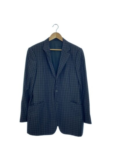 商品画像：テーラードジャケット/ウール/GRY/チェック 1