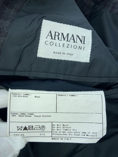 商品画像：テーラードジャケット/ウール/GRY/チェック 3