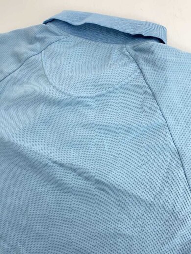 商品画像：NIKEGOLF/ロゴ刺繍/ハーフジップ/長袖Tシャツ/L/コットン/BLU 7