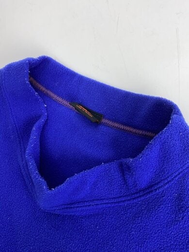 商品画像：ロゴ刺繍/フリースジャケット/M/ポリエステル/BLU 6