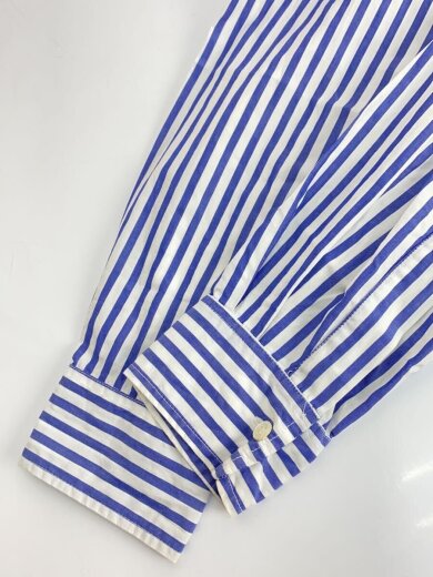 商品画像：ストライプシャツ/長袖シャツ/S/コットン/NVY/ストライプ 4