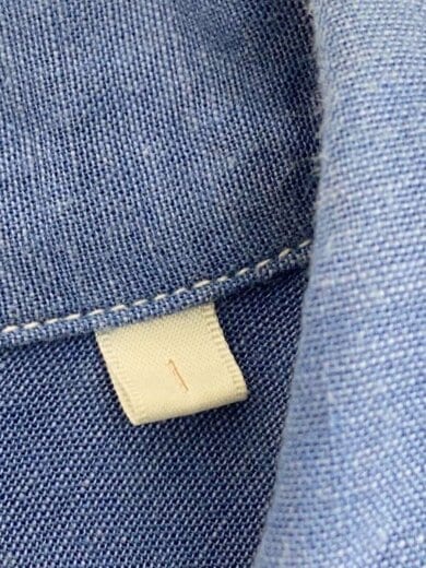 商品画像：21SS/ベタシャンオープンカラーシャツ/半袖シャツ/1/BLU/T01-02012// 4