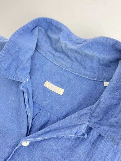 商品画像：21SS/ベタシャンオープンカラーシャツ/半袖シャツ/1/BLU/T01-02012// 7