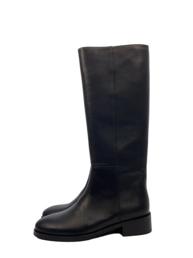 商品画像：ロングブーツ/37/BLK/レザー 1